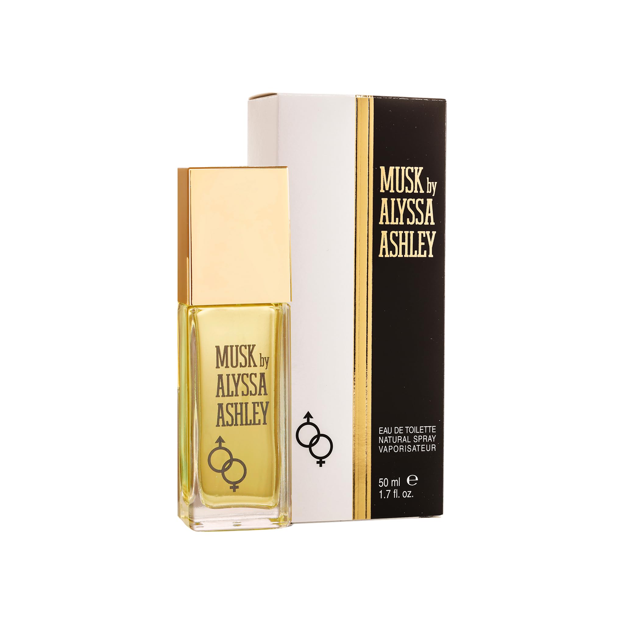 Alyssa Ashley - Musk Eau de Toilette, Profumo al Muschio - 50ml