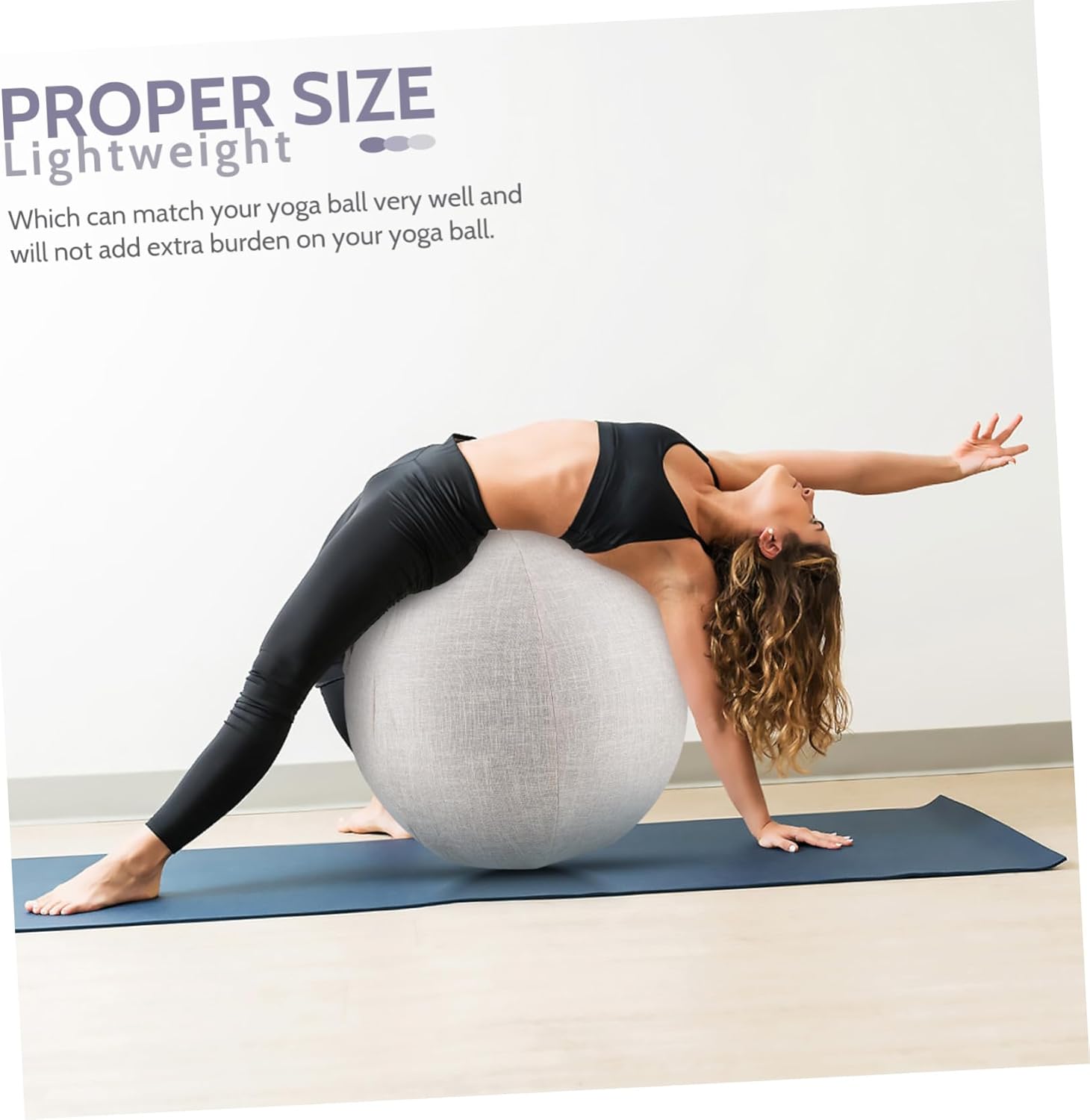 Sosoport Yoga Ball Cover Yoga Balls Protective Cover Durable Yoga Balls Cover Exercise Cover Yoga Balls Protector