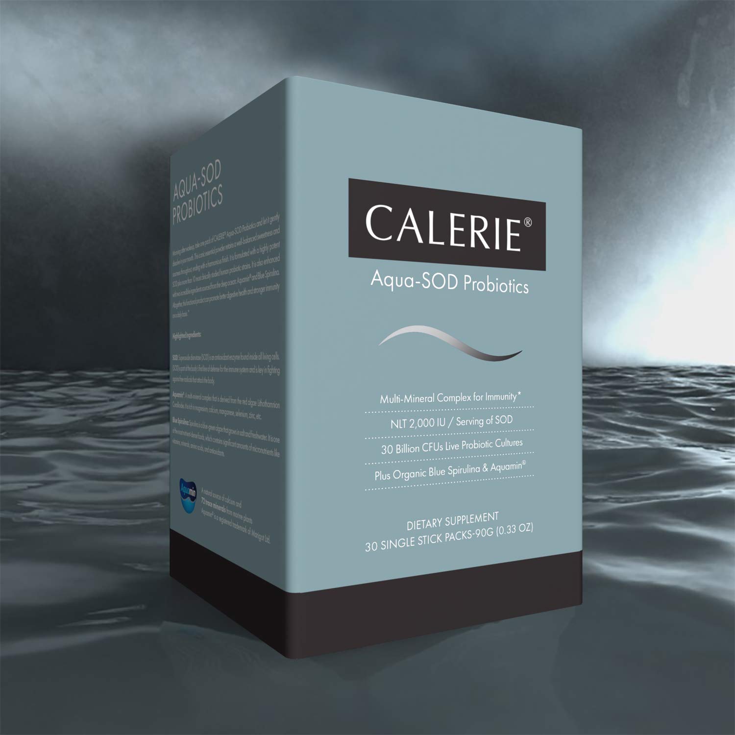 その他 AQUA-SOD PROBIO TICS Amazon.com: CALERIE Aqua-SOD Probiotics – NLT 2,000IU Per Serving
