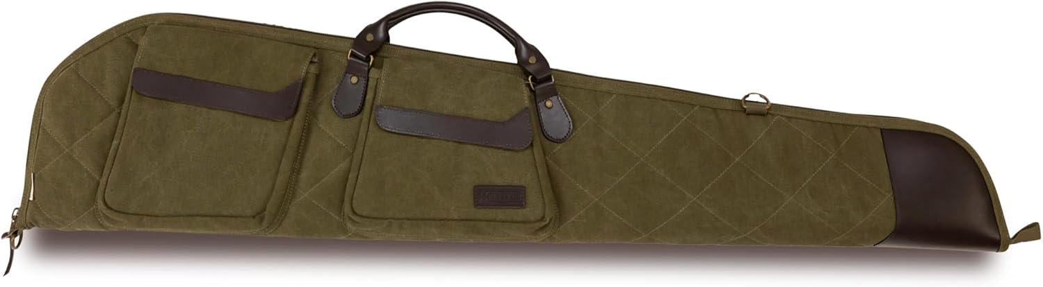 Allen Company - North Platte Heritage Series - Vintage Set - Rifle Case / Shotgun Case / Takedown Case / Backpack / Range Bag / Gun Sling (36 / 48 / 52 inches) - Olive Green