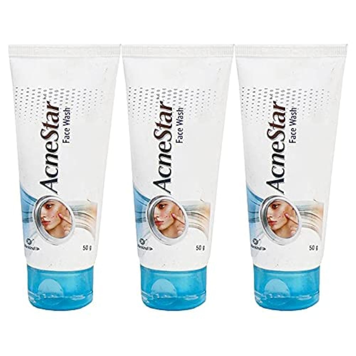 AcneStar Unisex deep cleansing Facewash (Pack of 3)