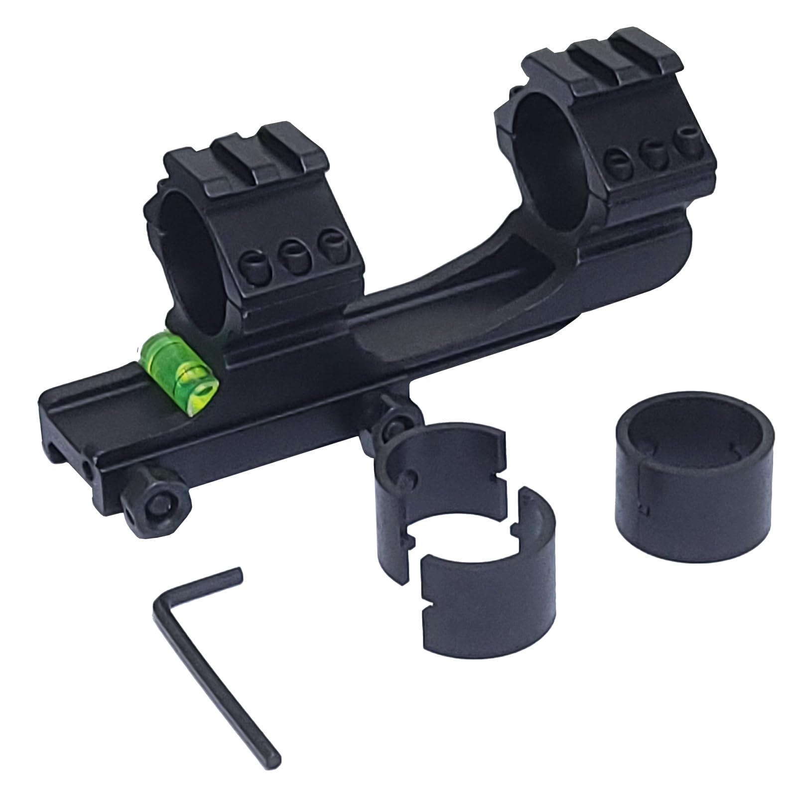 Scope Mount Picatinny Rail Weaver Adapter Mounting Rail Weaver Rail Level Mount Base for 25.4mm/30mm