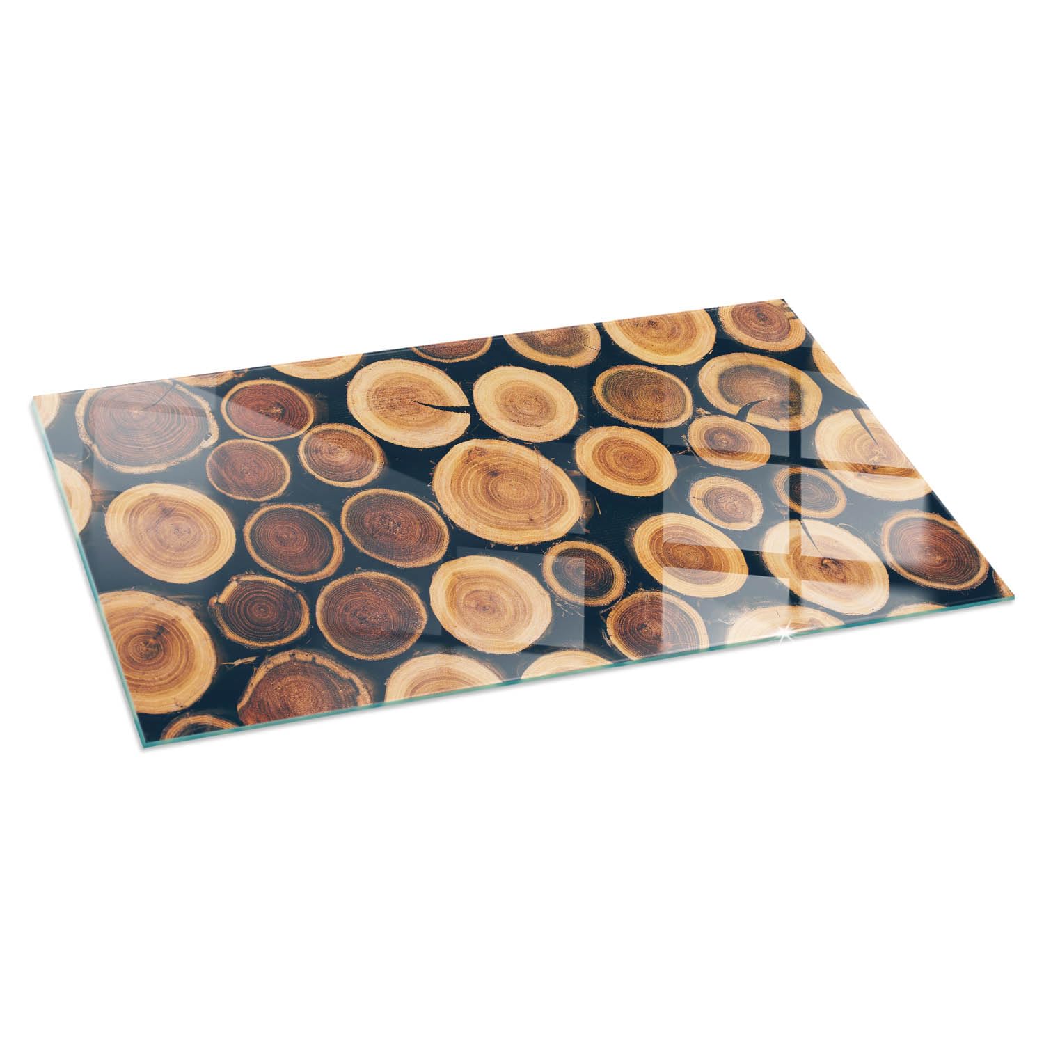 Placa de vidrio templado para chimenea 120x60 cm que soluciona los danos por calor y chispas