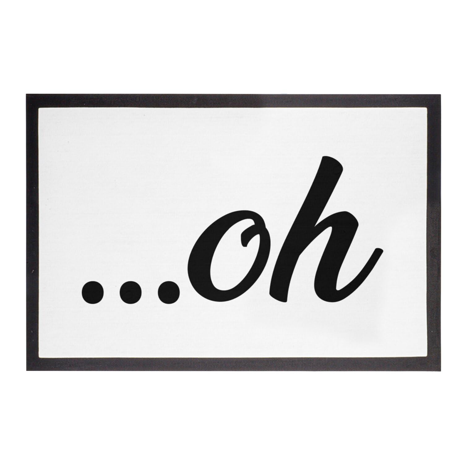 Paillasson Oh Onomatopée BD tapis d'entrée original bande dessinée 60x40cm