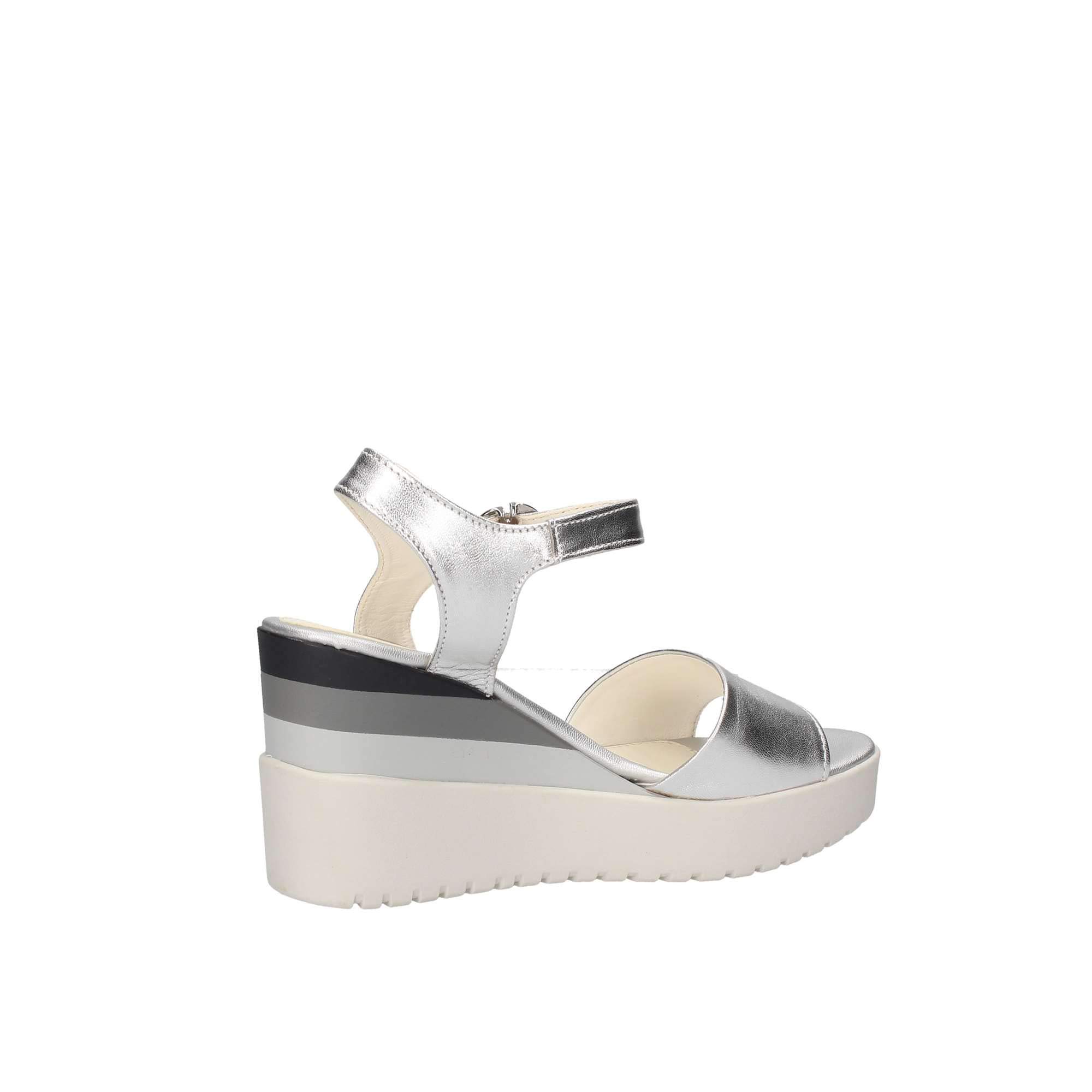 Stonefly Ely 7 Laminated Lth, Sandali con Cinturino alla Caviglia Donna