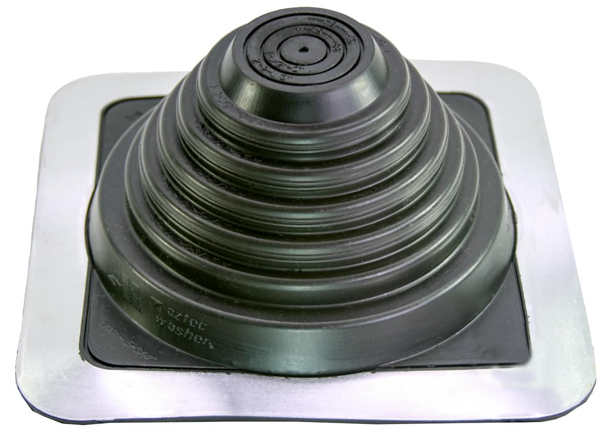 Guarnizione flessibile per tetto in EPDM Flangia anti-infiltrazione dell'acqua Protezione per camini resistente alla temperatura Cavi per tubi Pannelli MASTER FLASH® standard #3 (0-146 mm