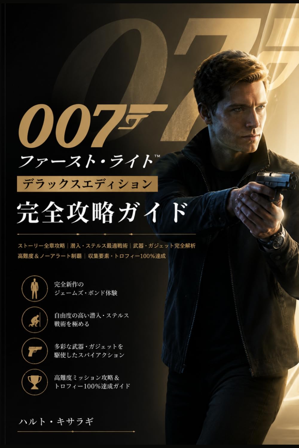 007 ファースト・ライト デラックスエディション 完全攻略ガイド: ストーリー全章攻略｜潜入・ステルス最適戦術｜武器・ガジェット完全解析｜高難度＆ノーアラート制覇｜収集要素・トロフィー100％達成