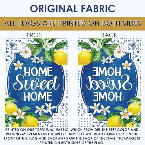 Drapeau d'été double face Toland Home Garden pour embellir une façade