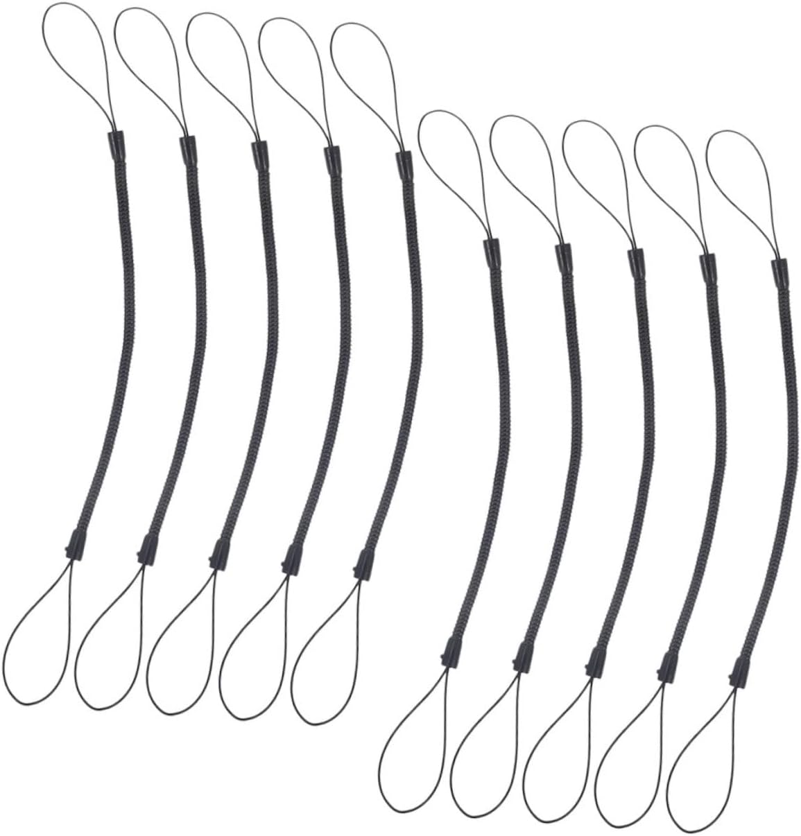 DECHOUS 10pcs Retractable Stylus Pen Lanyard -lost Spring Rope for Devices Hanging Cord for Artists and Professionals