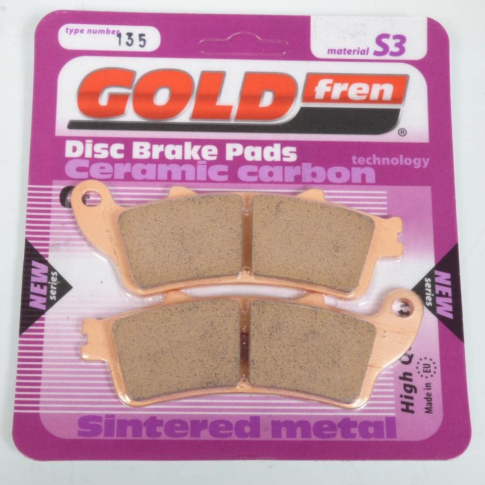 Plaquette de frein Gold Fren AVG pour Honda FJS 400 freinage stable