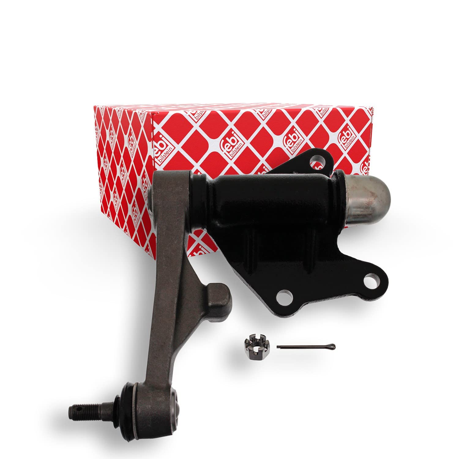 Febi Bilstein Idler Arm with Crown Nut and Split-Pin Front Axle - 43168