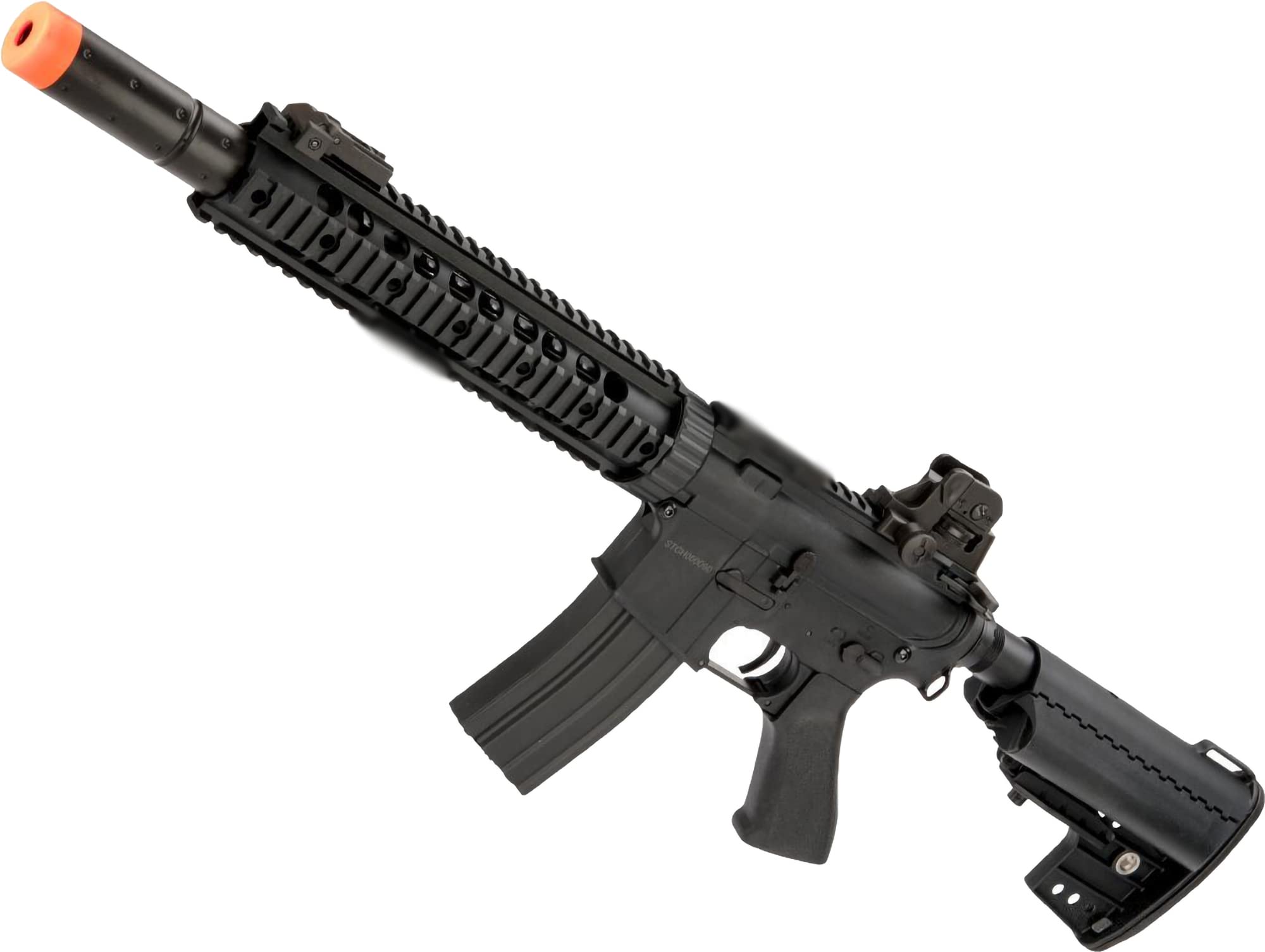 Evike Airsoft - CYMA Sport Jungle Carbine M4 with RIS Handguard (Color: Black) - (PID: 74459)