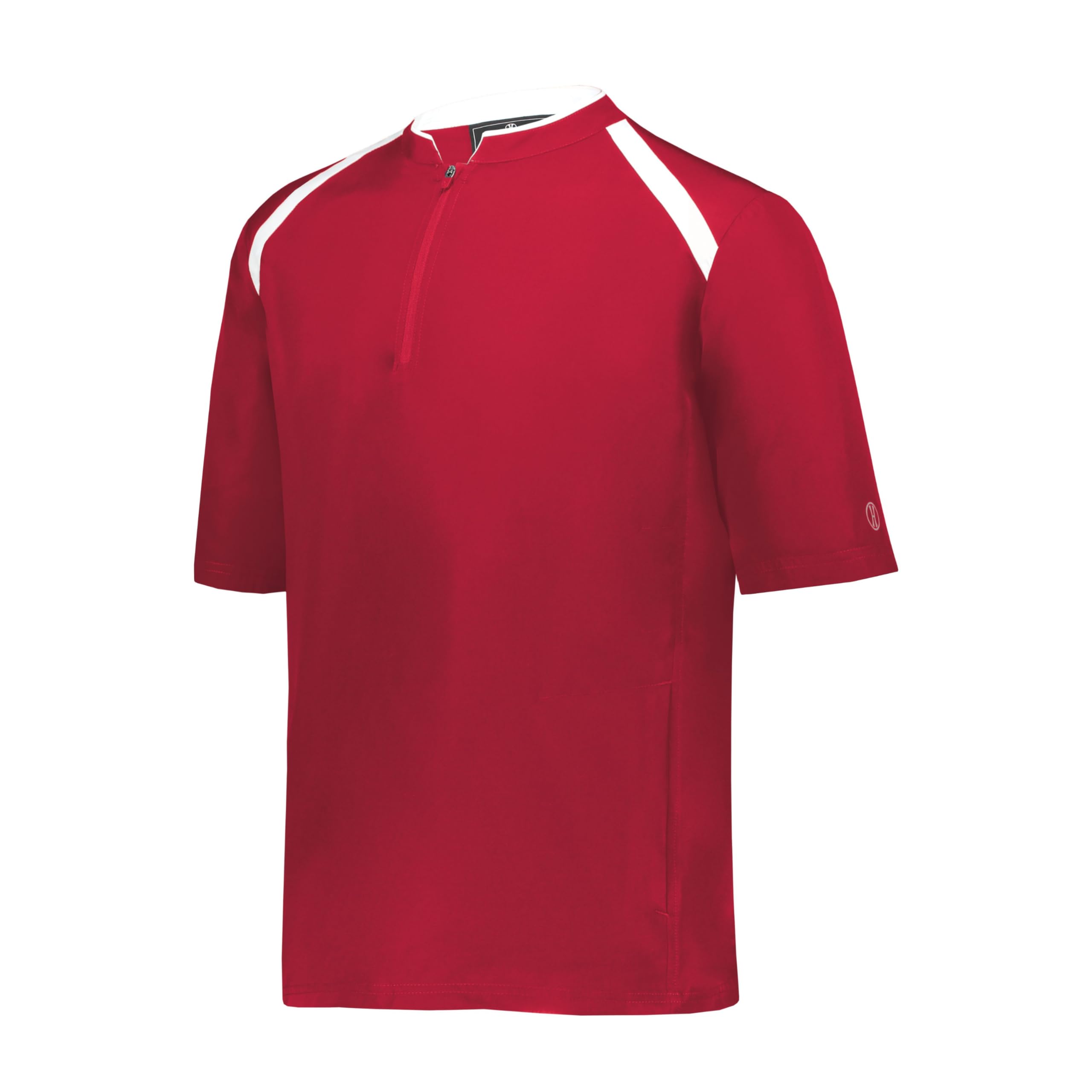 Holloway Men's Mens Clubhouse Short Sleeve Pullover Cage Jacket - Ultimate Athletic Performance Wear for Maximum Mobility