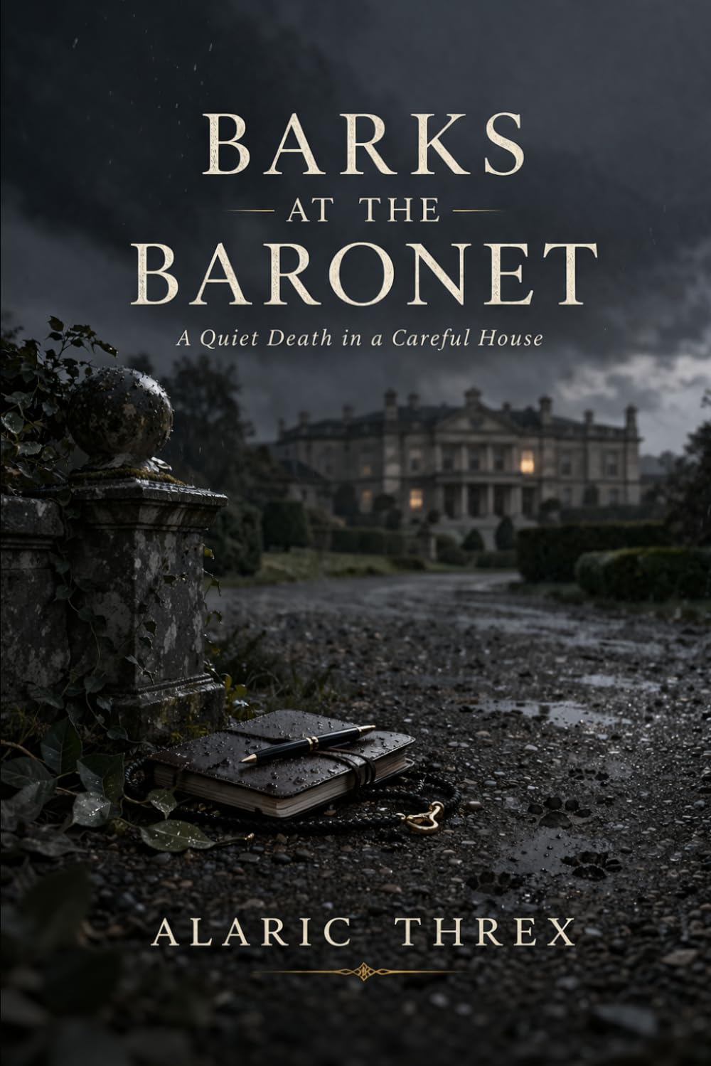Barks at the Baronet: A Quiet Death in a Careful House (The Whispering Paws Mysteries)