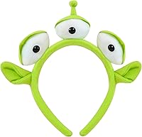 Vista 7 de Alien Monster Toy - Diadema elástica de globo ocular de felpa para Halloween Cosplay