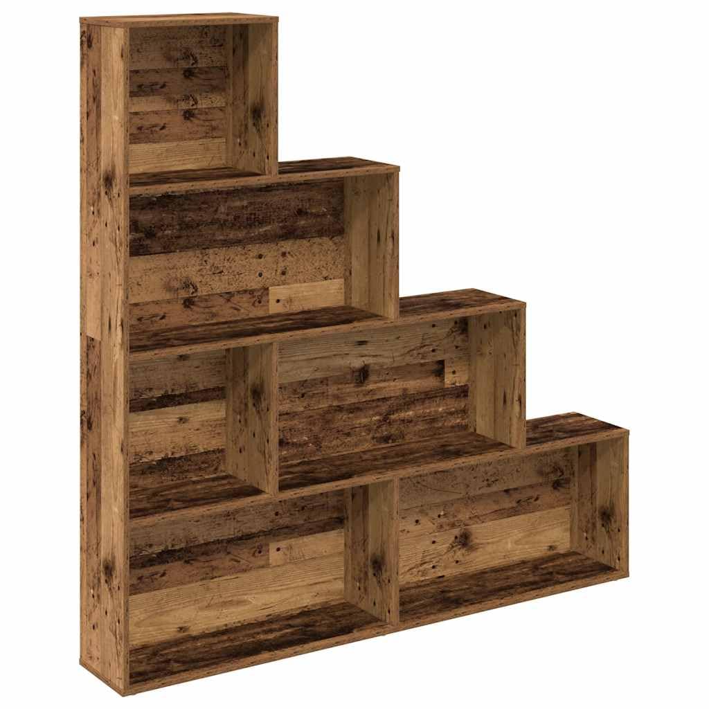 Generisch Bücherregal Altholz-Optik 157x24x160 cm Holzwerkstoff,Möbel,Regalsysteme,Bücherregale Bücherschränke-855888
