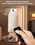 Sécheuse à vêtements d'appartement, sécheuse portable, sécheuses portables pour la lessive, mini sécheuse pour vêtements, petite sécheuse portable, machine à séchage électrique avec télécommande - Prise US (600W)