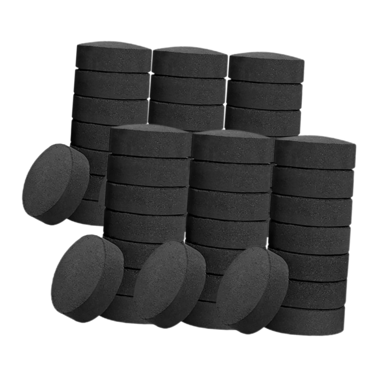 UKCOCO Charbon de Bois Multifonctionnel 70 Pcs, Allume-feu Facile à Utiliser, Léger et Pratique pour Feu de Camp et Barbecue Extérieur