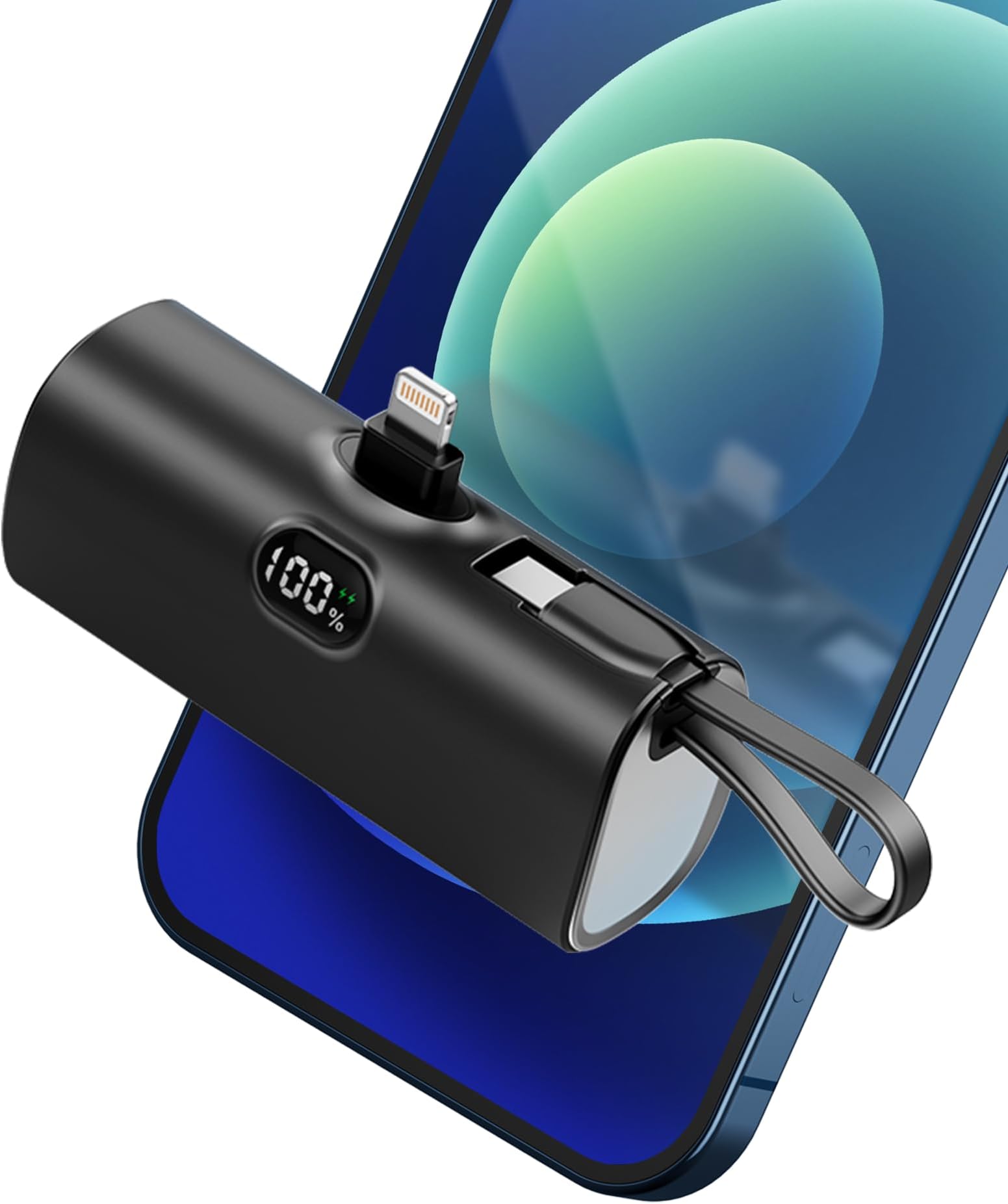 L.LYFOVR Small Portable Charger for iPhone 14/15 Pro Max