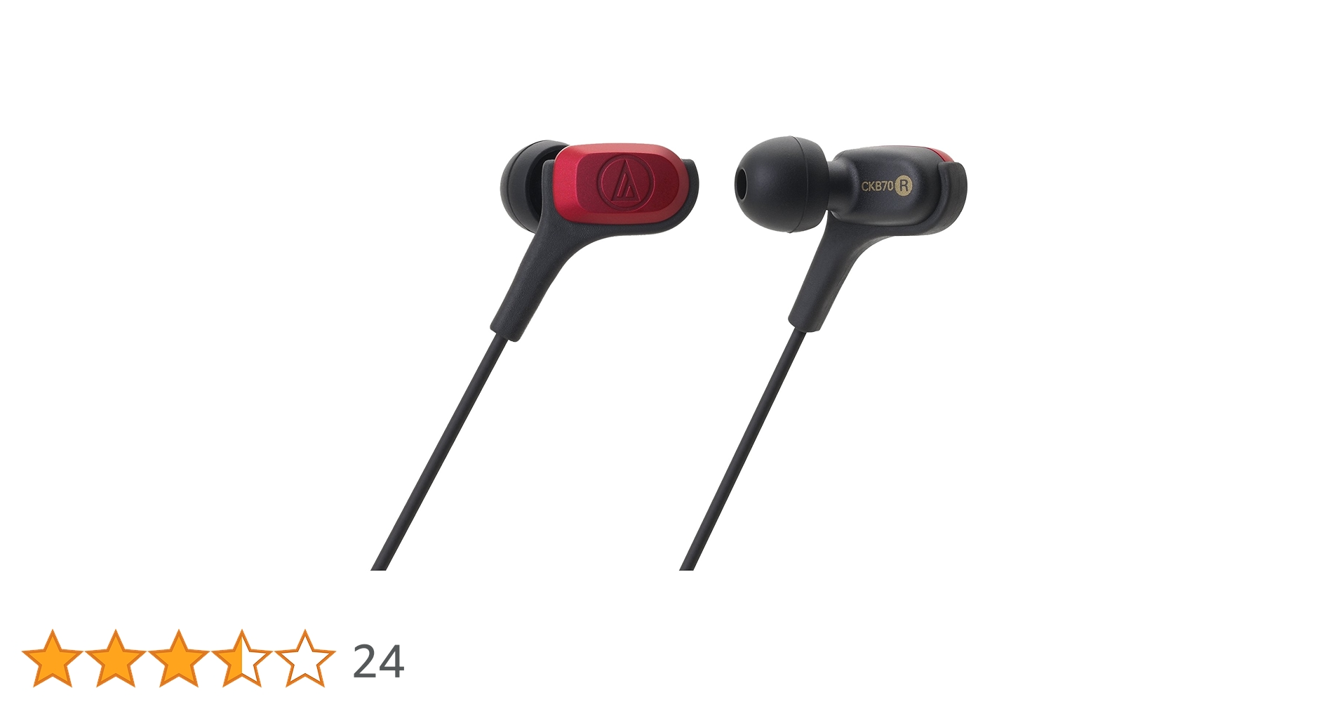 audio-technica カナル型イヤホン バランスド・アーマチュア型 レッド ATH-CKB70 RD Amazon.co.jp: audio-technica カナル型イヤホン バランスド