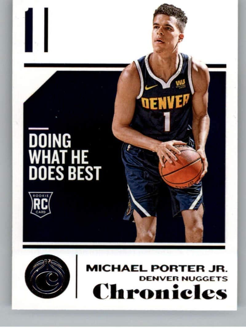 2018-19 Panini Chronicles #73 Michael Porter Jr. Denver Nuggets Rookie Basketball Card