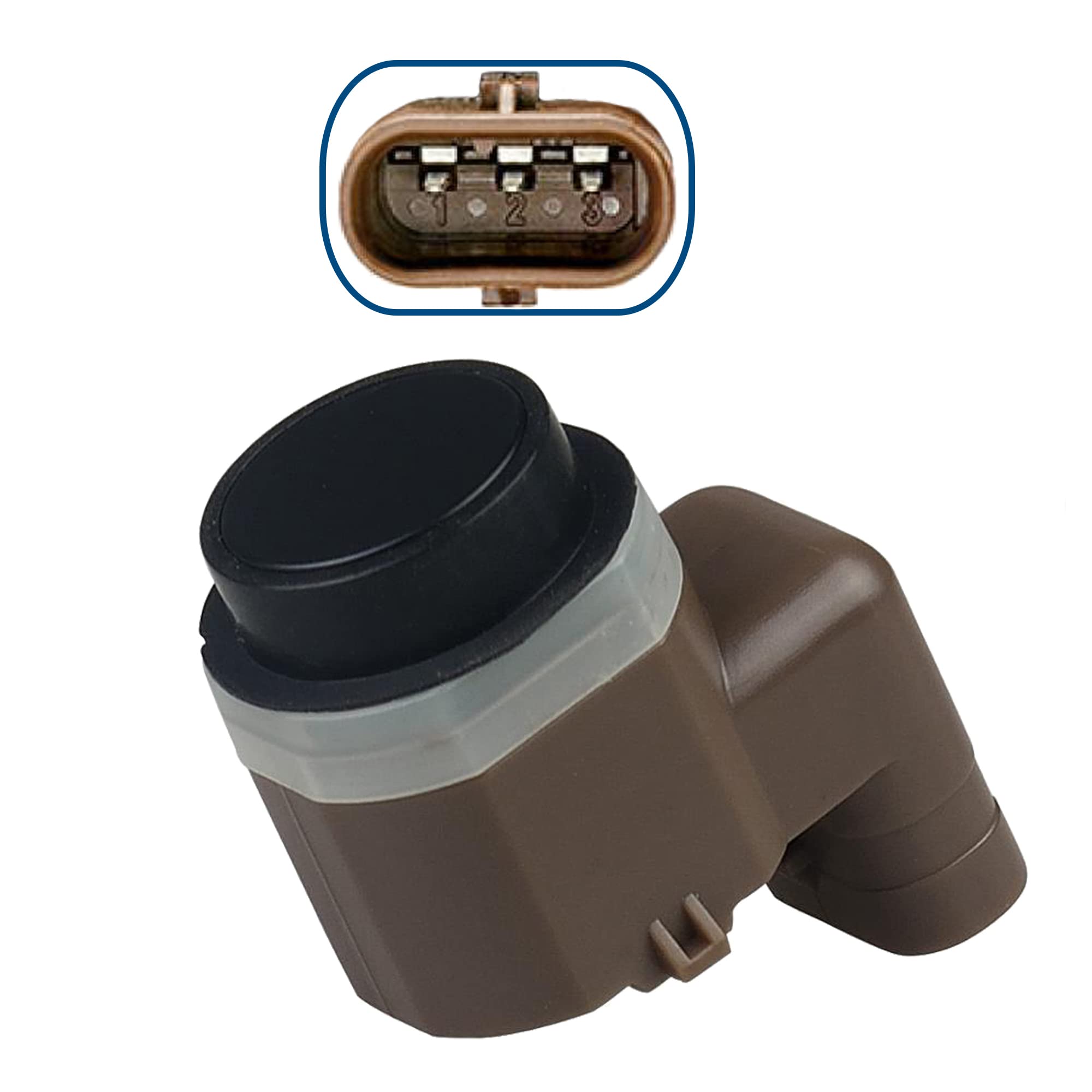 Capteur Radar de Recul Aide Stationnement Avant ou Arrière compatible pour SÉRIE 2 (F45 F46) SÉRIE 5 (F10 F07 F11) SÉRIE 6 (F13 F12 F06) SÉRIE 7 (F01 F02 F03 F04) X5 X6 F55 F56 F54 66209270495 9231281