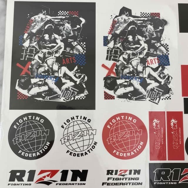 Amazon.co.jp: RIZIN ステッカー 2022 大晦日 格闘技 シール