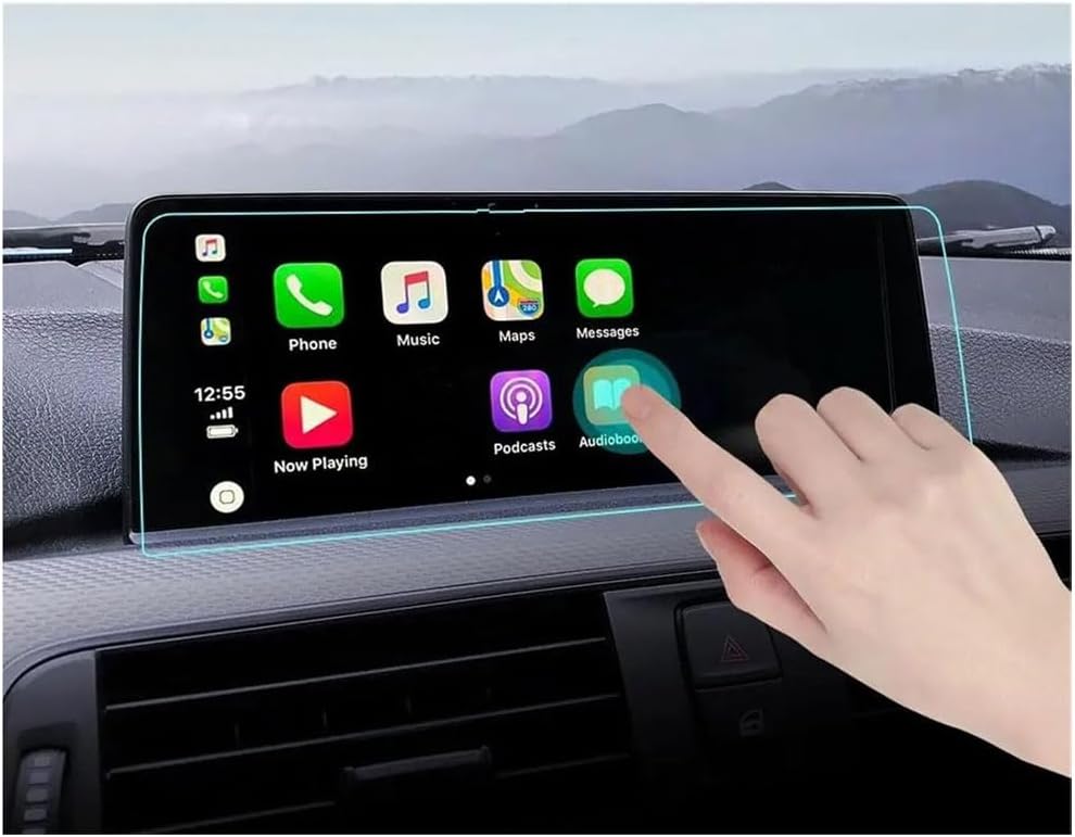 Car Screen Protector for BMW F80 F82 F83 F87 2014-2018, Car Radio Stereo Tempered Glass GPS Foils High Definition Protective Film No Glare Fingerprints Scratch