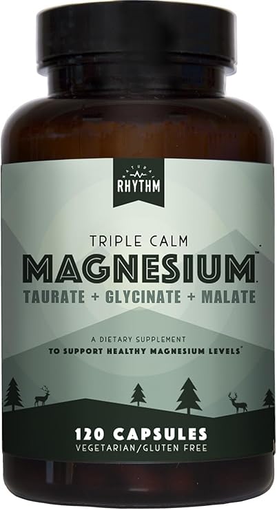 Natural Rhythm Triple Calm Magnesium Complex - 120 Capsules, Chelated