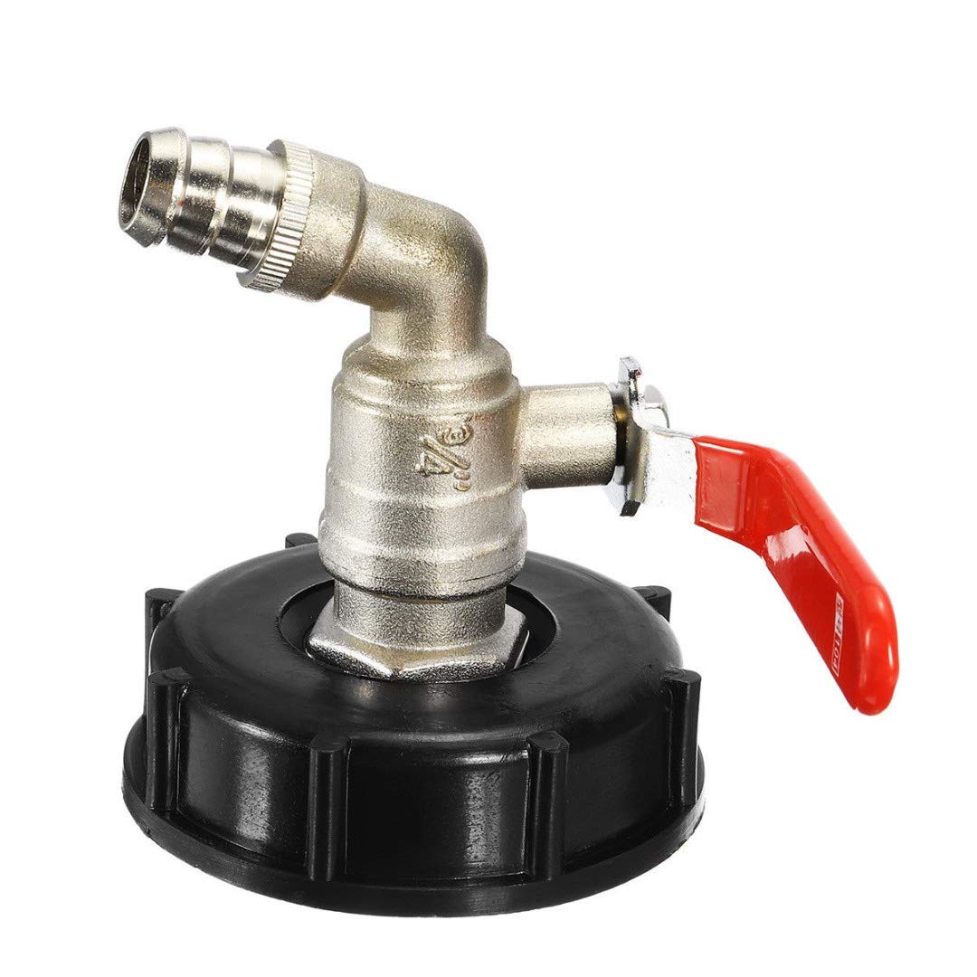 Złączka zamienna do zaworu mosiężnego 3/4''S60x6 gwint IBC adapter do kranu zbiornika