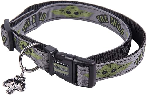 CERDÁ LIFE'S LITTLE MOMENTS The Mandalorian Dog Collar - Licencia oficial de Disney, azul CERDÁ LIFE'S LITTLE MOMENTS The Mandalorian Dog Collar - Licencia oficial de Disney, azul