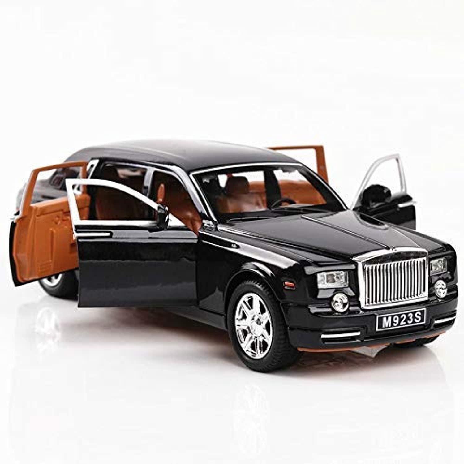Numeo Car Model, Rolls-Royce Phantom Diecast Sound & Light & Pull Car Model, 1:24, G06141548