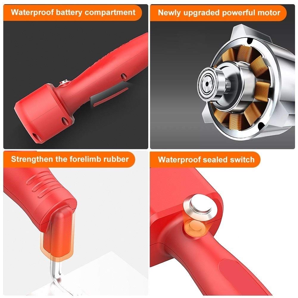 Máquina de baldosas, 3.7v Herramienta de nivelación automática para baldosas eléctricas - Paleta de Acabado - Herramienta Manual de Acabado de hormigón de Acero Inoxidable - Paleta de Acabado de Yes
