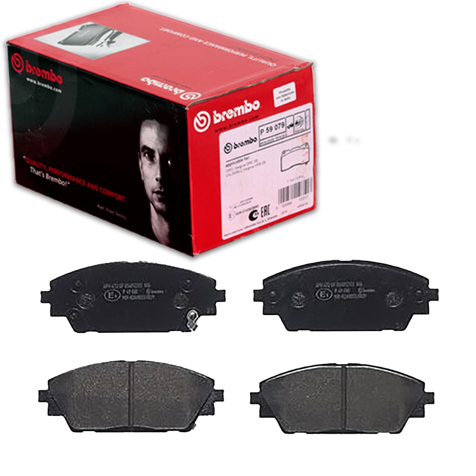 Brembo Brake Pad Set disc brake P 49 050 Brake Pad Set - Brake System