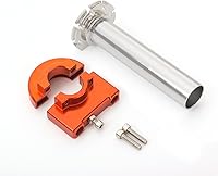 Vista 3 de Krace - Agarraderas de mano para motocicleta de 7/8 pulgadas con tubo de acelerador de giro rápido CNC anodizado para Ducati 888 849 851 749 898