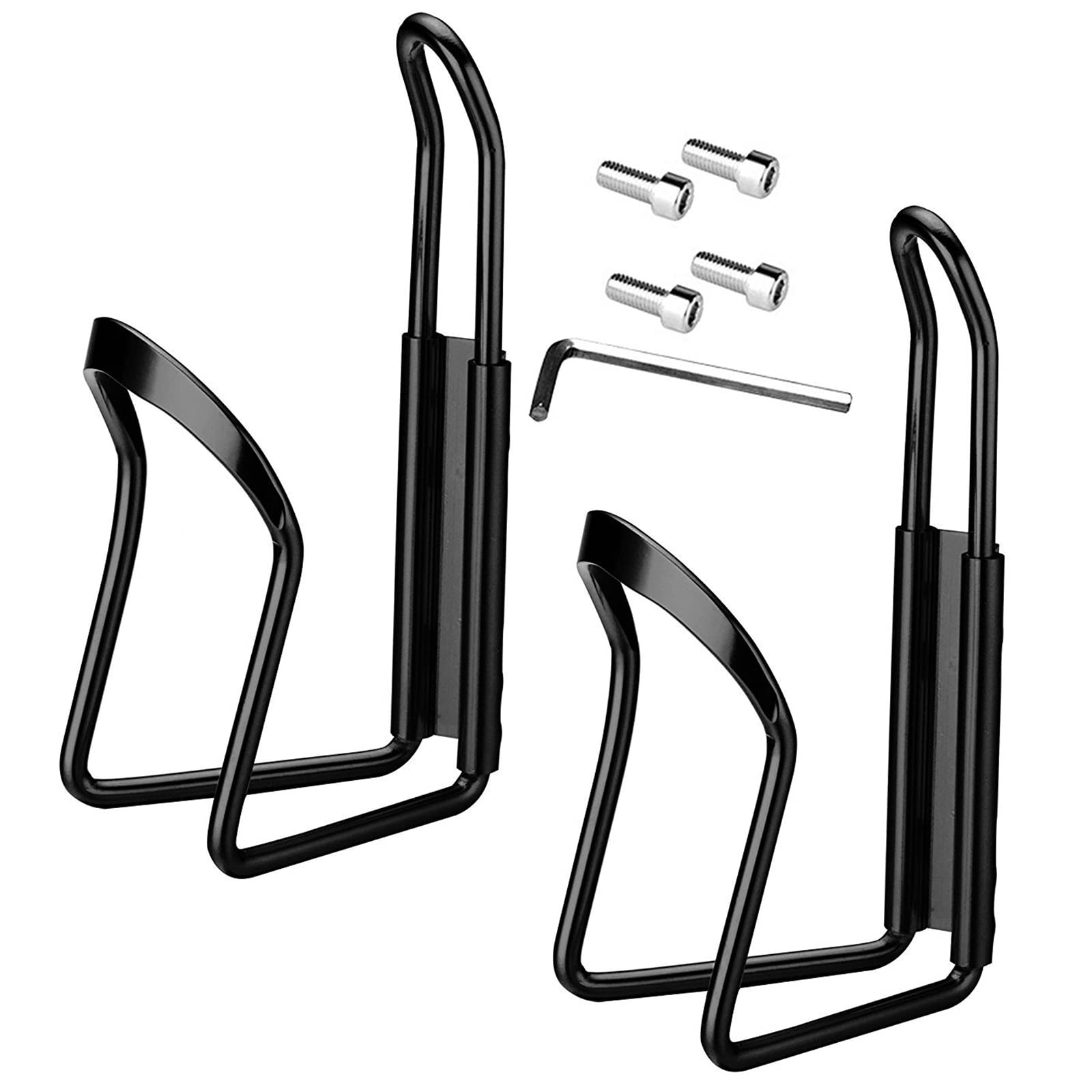 Tepengdie Bike Water Bottle Cage, Universal Bike Water Drink Holder, Lightweight Aluminum Alloy Bicycle Water Bottle Cage Holder for Outdoor Activities, Cycling Bottle Cages, Road Bike, Mountain Bikes