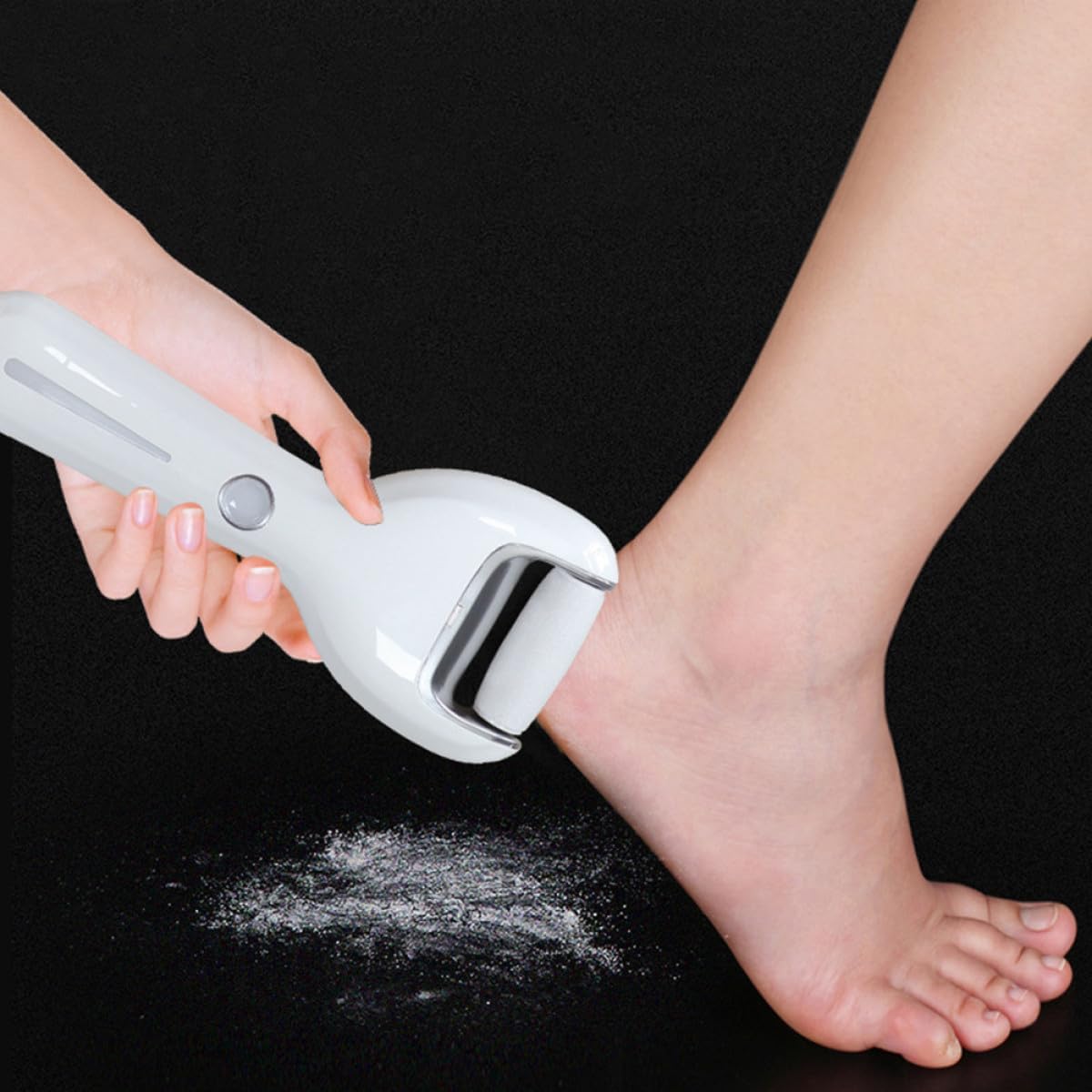 Operitacx Electric Foot Callus Remover with Rechargeable Battery Automatic Dead Skin Remover Pedicure File for Foot Care for Hard Skin and Cracked Heels Treatment
