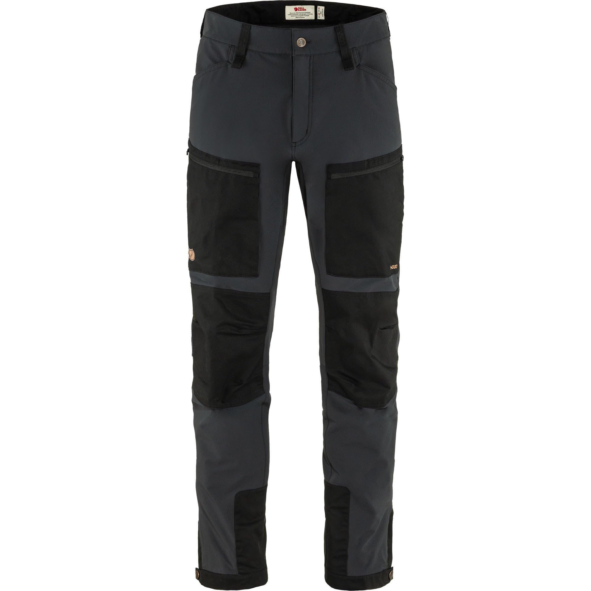 Fjallraven 86411-550-550 Keb Agile Trousers M Pants Men's Black-Black Size 60/S