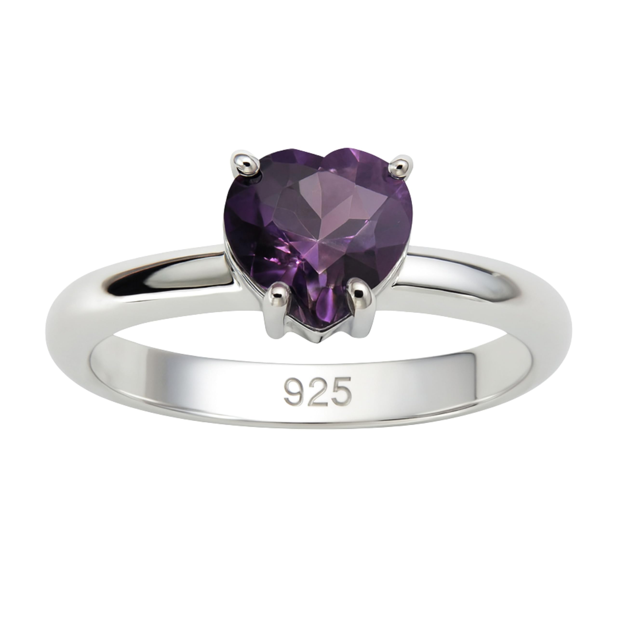 Amethyst Ring Damen 10x10mm Kissenschliff Statement Cocktail