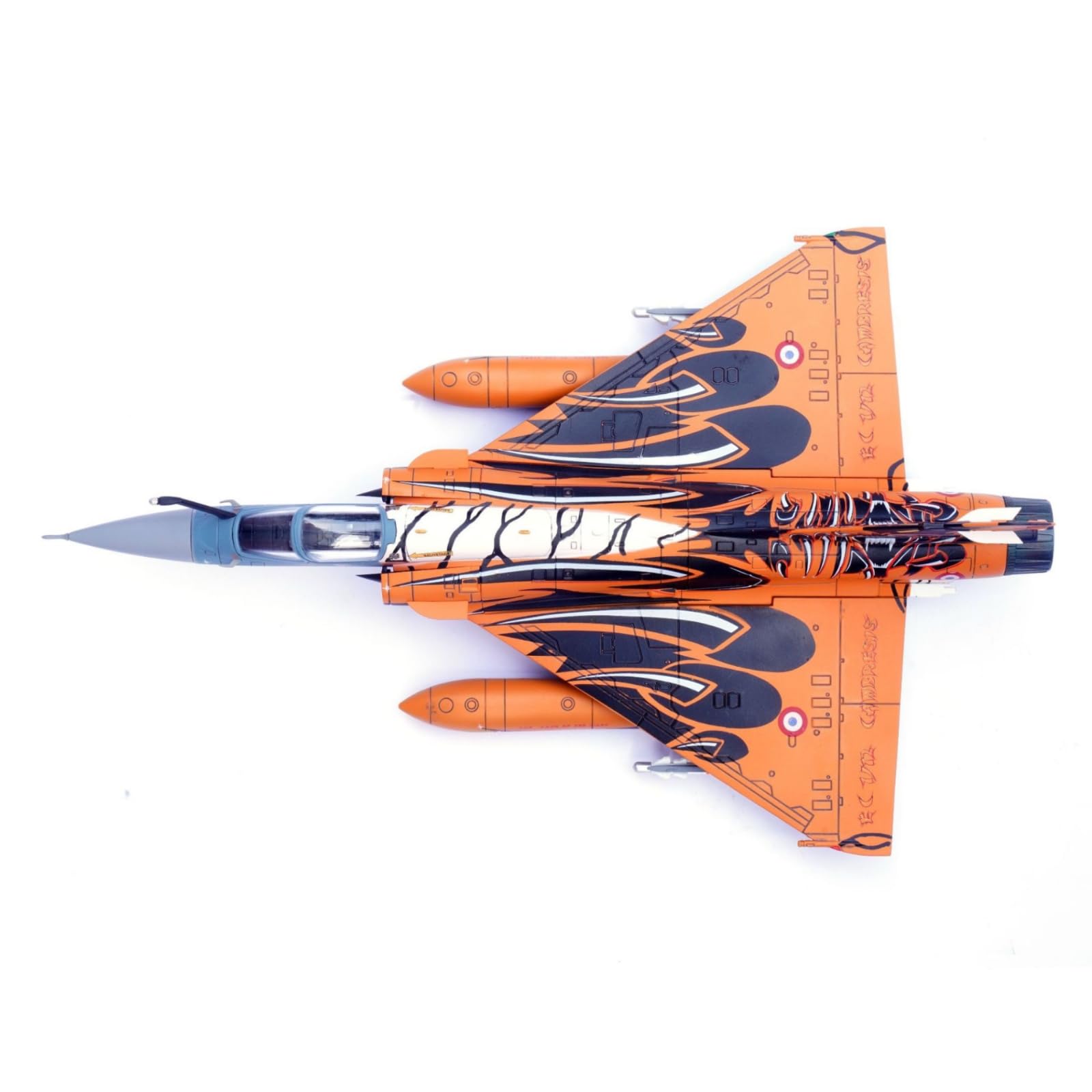 Almencla Réplica de Avión de Aleación 2000C Maqueta de Exhibición Cuerpo de Metal Transparente Detallado Tren de Aterrizaje Fijo Adecuada para Coleccionistas Vitrina Oficina Decoración del Hogar