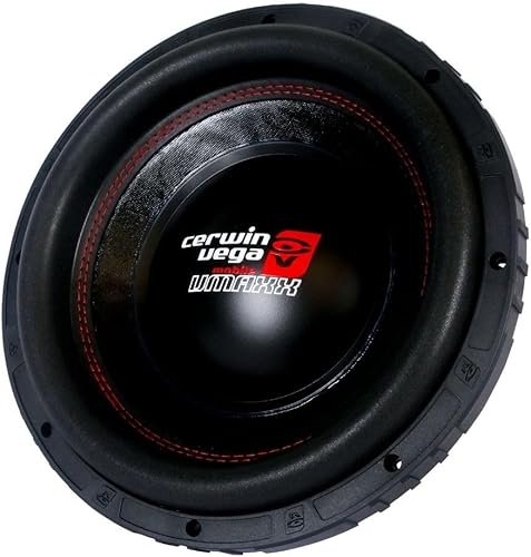 VMAXX VMAX10D4 - Bobina de voz dual de 10 pulgadas, 800 W, 4 ohmios, subwoofer de alto rendimiento para audio de automóvil, duradero y potente