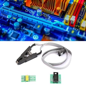 SOIC8 SOP8 Flash Chip IC Test Clip Programming Socket Board Cable Clip ic Test Clips Bagima 9 * 8 * 3