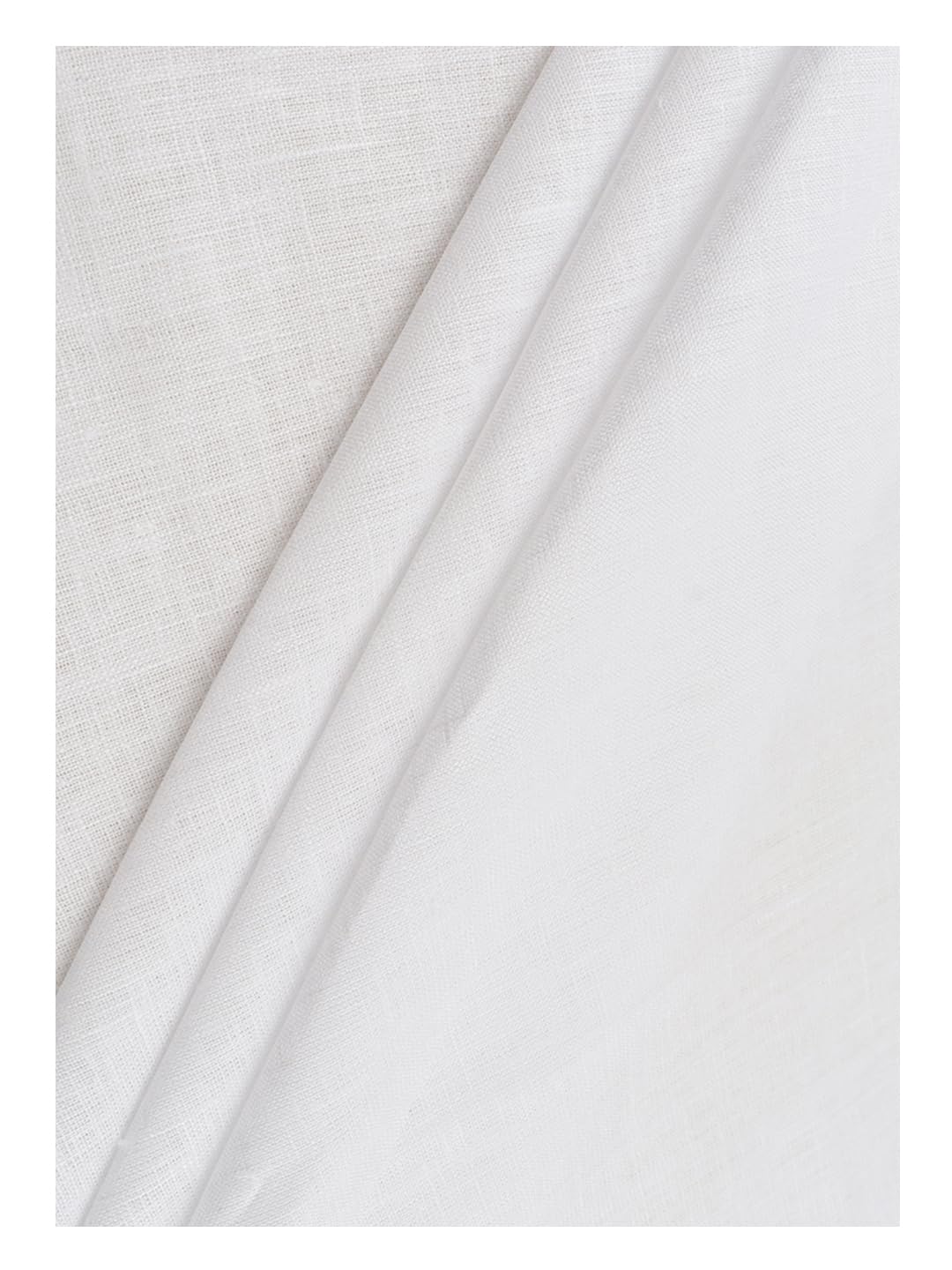 Men White Linen Cotton Shirt Fabric Linen Lyocell-image-1