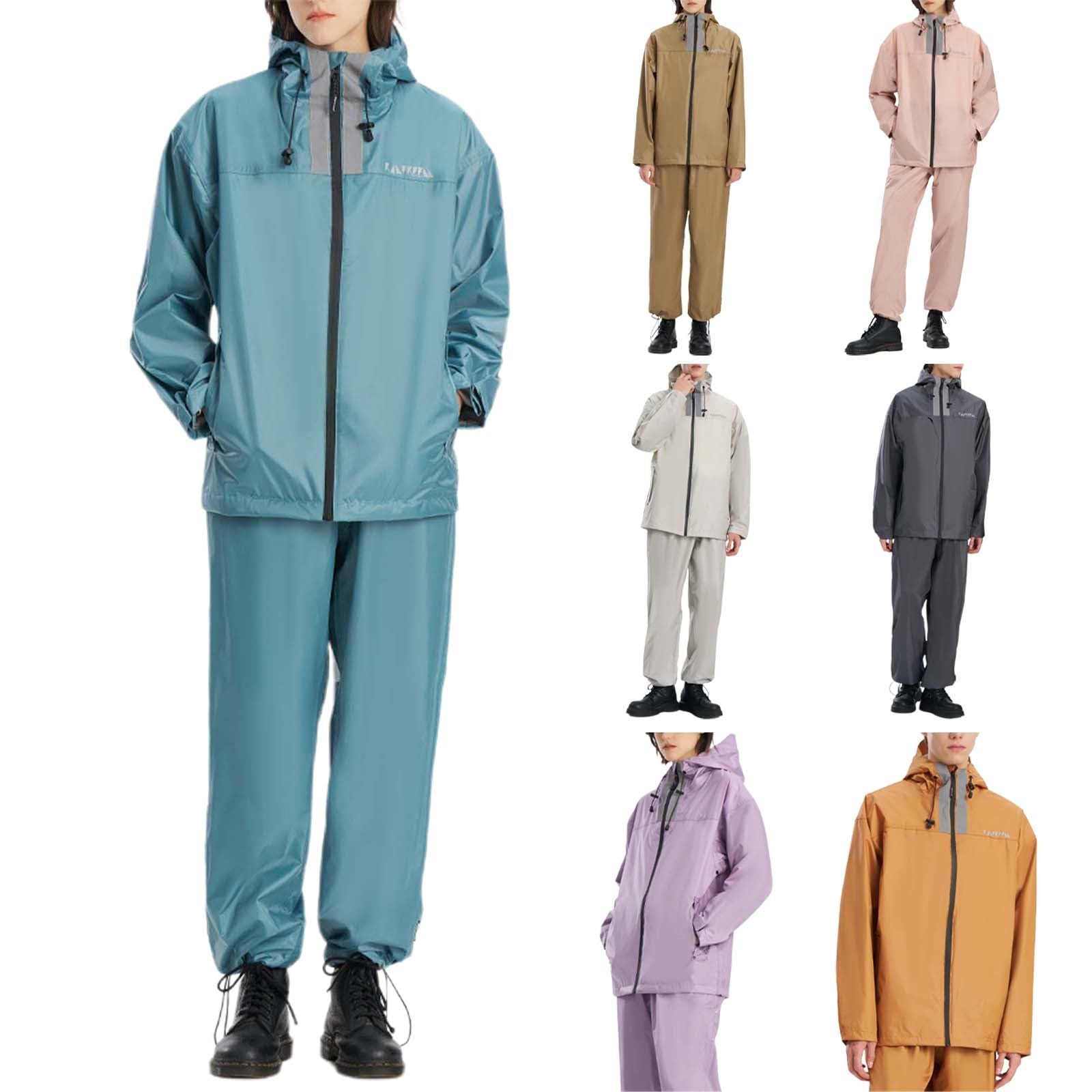 Chubasquero para hombre, impermeable, transpirable, chubasquero ligero con capucha, capa de lluvia, traje deportivo al aire libre, golf, senderismo, ocio