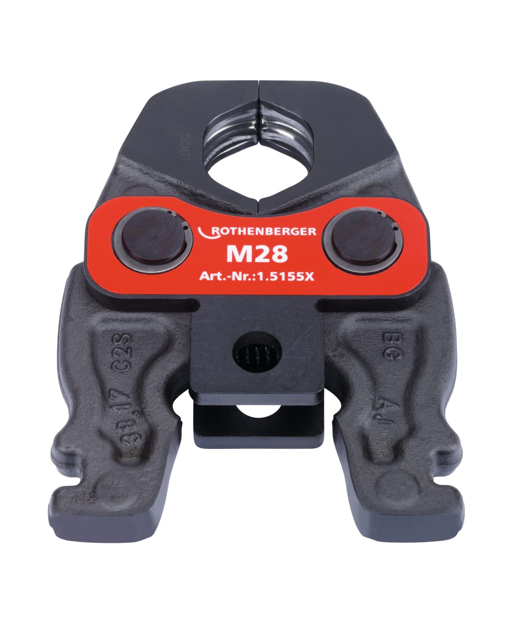 ROTHENBERGER 1000002804 Zestaw szczęk zaciskowych Compact, kontur M 15-18-22-28 mm