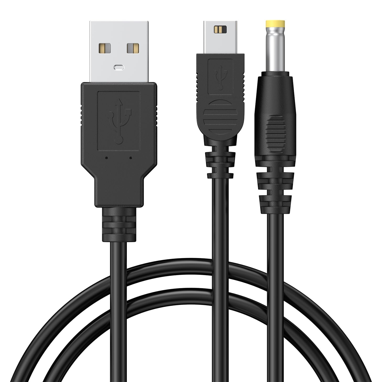 Meliya 2-in-1 PSP Charger Cable - Universal Dual-Port USB Power & Data Sync Cord for Sony PSP 1000/2000/3000/E-1000 Series & PS3 Controller (3.9ft)-image-42