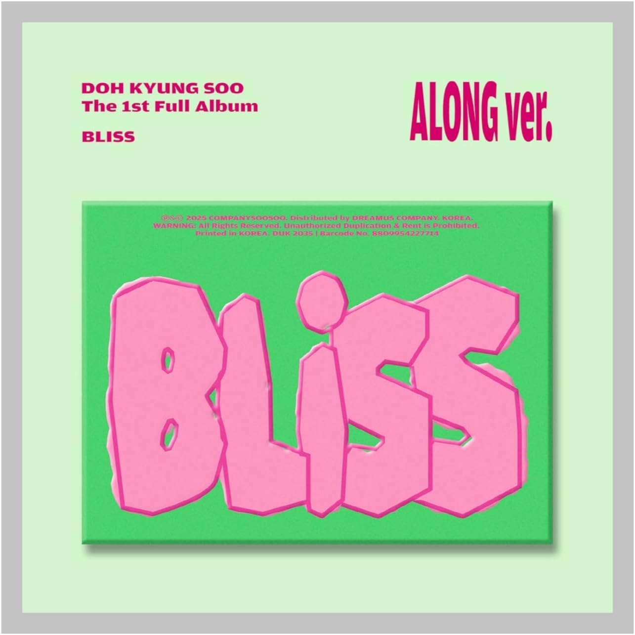 Amazon.com: D.O. Doh Kyungsoo BLISS 1st Album with Tracking Sealed