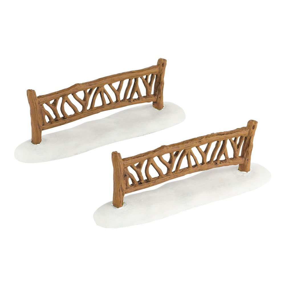 Department 56Decorative Accessories for Villages Woodland Fence, 0.98 inch