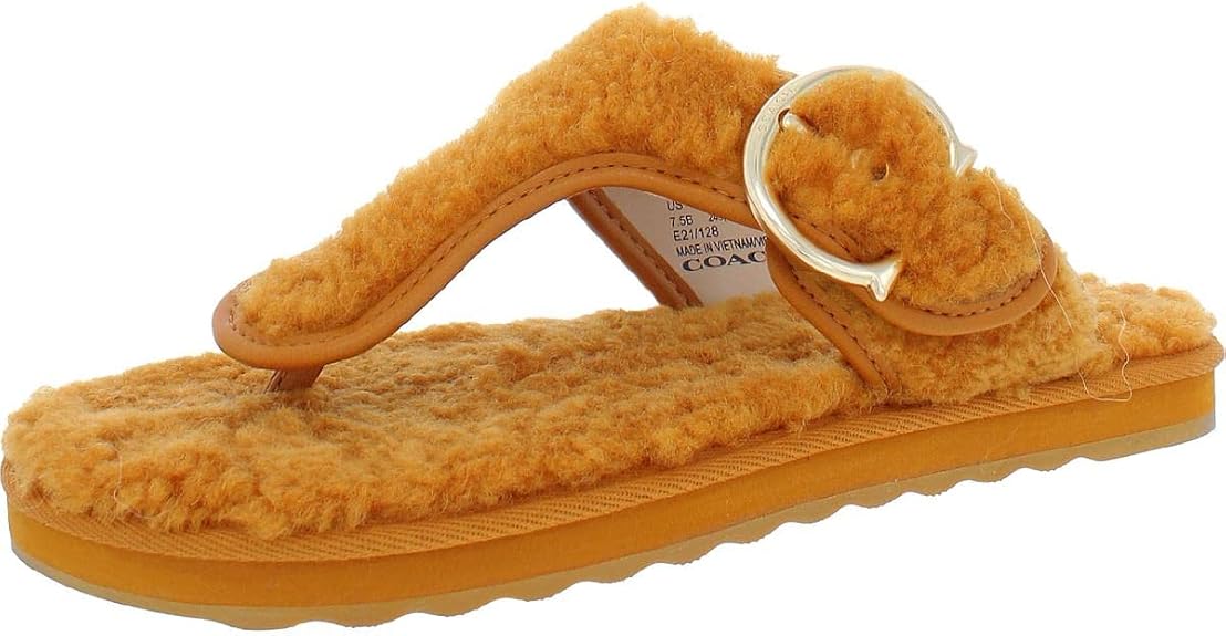 COACH Hollie Flip-Flops Pale Pink 5 B | Flip-Flops - Amazon.com