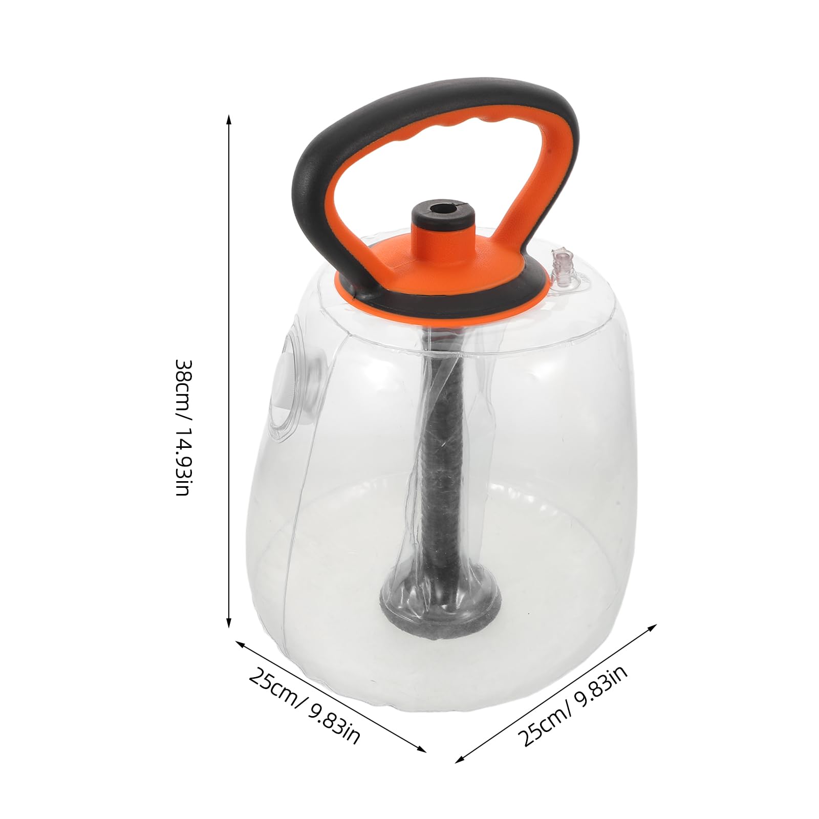 Regulowany Kettlebell Do Ćwiczeń z Wodą Sprzęt Do Treningu Siłowego Nóg i Pośladków Ergonomiczny Chwyt Przenośny Kettlebell Idealny i Treningu Całego Ciała